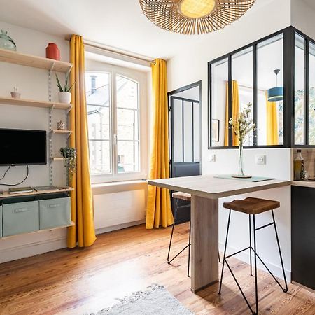 Apartamento LUCELYNE - Beau T2 rénové - Plage à 400m - Au centre de Dinard Exterior foto