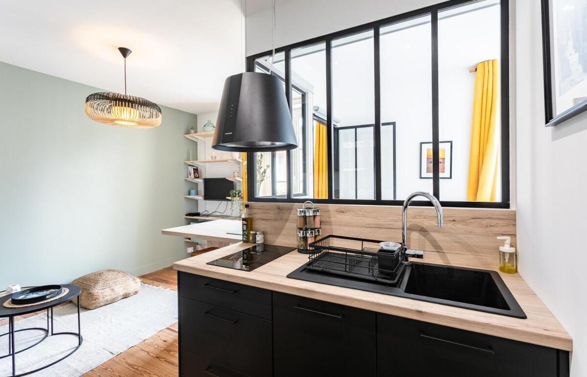 Apartamento LUCELYNE - Beau T2 rénové - Plage à 400m - Au centre de Dinard Exterior foto