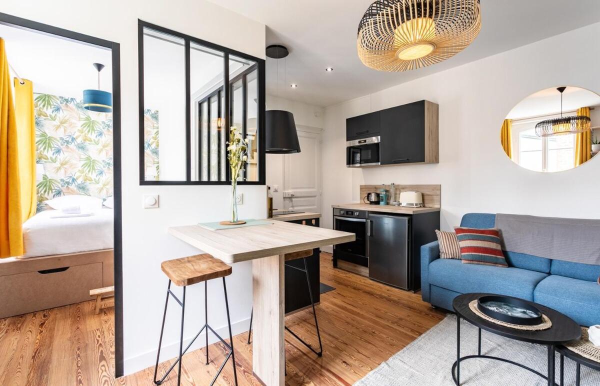 Apartamento LUCELYNE - Beau T2 rénové - Plage à 400m - Au centre de Dinard Exterior foto